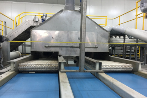 Απολύμανση κερασιών με ψεκασμό οζονοποιημένου νερού